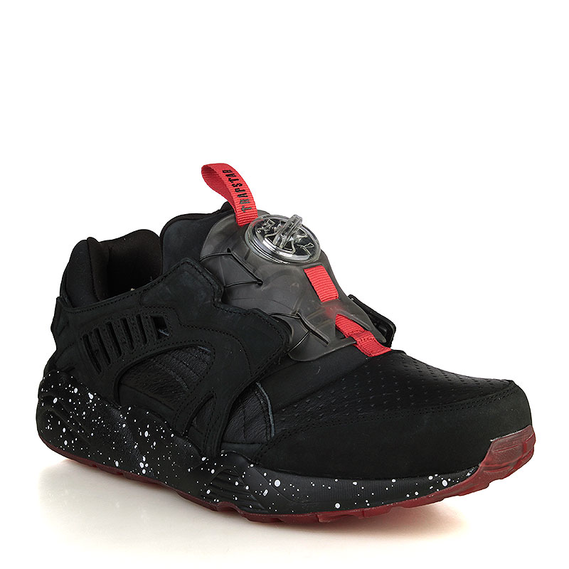 мужские черные кроссовки PUMA Trapstar x Disc Blaze 36165101 - цена, описание, фото 1